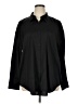 Express Black Long Sleeve Button-Down Shirt Size XL - photo 1