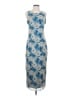 Bebe Blue Casual Dress Size S - photo 1
