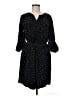 Mossimo 100% Polyester Polka Dots Black Casual Dress Size M - photo 1