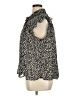 Assorted Brands 100% Polyester Animal Print Black Sleeveless Blouse Size XL - photo 5