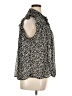 Assorted Brands 100% Polyester Animal Print Black Sleeveless Blouse Size XL - photo 4