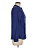 Unbranded 100% Polyester Blue Long Sleeve Blouse Size M (estimated) - photo 4