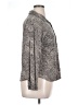 Chico's Design Animal Print Gray 3/4 Sleeve Button-Down Shirt Size XL (3) - photo 4