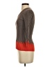 Peace of Cloth Color Block Brown Pullover Sweater Size S - photo 5