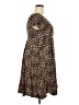 Torrid Animal Print Brown Casual Dress Size 2X Plus (2) - photo 4