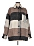 Zara Plaid Brown Coat Size M - photo 1