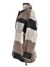 Zara Plaid Brown Coat Size M - photo 5