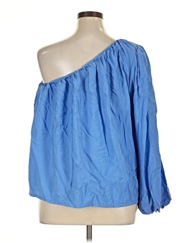 Future Collective 3/4 Sleeve Blouse (view 2)