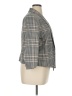 Ann Taylor Factory Houndstooth Gray Blazer Size XL - photo 4