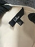 Lulus Silver Ivory Sleeveless Blouse Size L - photo 7