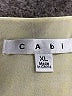 CAbi 100% Polyester Yellow Sleeveless Top Size XL - photo 7