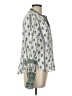Veronica Beard 100% Ramie Ivory Long Sleeve Blouse Size 10 - photo 4