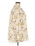 Max Studio 100% Polyester Floral Ivory Long Sleeve Blouse Size XXL - photo 4