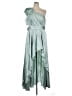 Mac Duggal 100% Polyester Green Cocktail Dress Size 16 - photo 1
