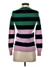 Saks Fifth Avenue Stripes Purple Pullover Sweater Size S - photo 2