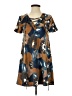 Moon River Print Brown Casual Dress Size S - photo 1