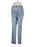 Sfera Checkered-gingham Blue Casual Pants Size EU 38 / US 8 - photo 2