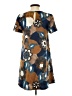 Moon River Print Brown Casual Dress Size S - photo 2