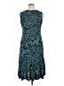Perceptions Paisley Teal Cocktail Dress Size XL - photo 2