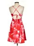 Unbranded 100% Polyester Floral Red Cocktail Dress Size S - photo 2