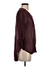 Studio Y Burgundy 3/4 Sleeve Blouse Size S - photo 4
