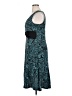 Perceptions Paisley Teal Cocktail Dress Size XL - photo 5