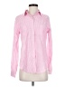 Lilly Pulitzer Checkered-gingham Pink Long Sleeve Button-Down Shirt Size XS - photo 1