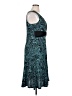 Perceptions Paisley Teal Cocktail Dress Size XL - photo 4