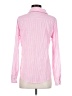 Lilly Pulitzer Checkered-gingham Pink Long Sleeve Button-Down Shirt Size XS - photo 2