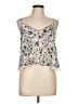 Lush Silver Sleeveless Blouse Size L - photo 1