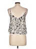 Lush Silver Sleeveless Blouse Size L - photo 2