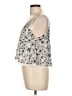 Lush Silver Sleeveless Blouse Size L - photo 5