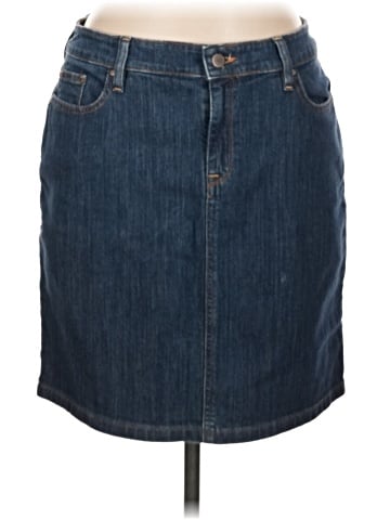 L.L.Bean Denim Skirt (view 1)
