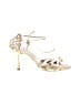Manolo Blahnik Gold Sandals Size EU 40 1/2 - photo 1