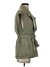 Zara 100% Cotton Green Vest Size S - photo 4