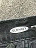 Old Navy Stars Black Denim Shorts Size 6 - photo 3