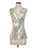 Boston Proper Ivory Sleeveless Top Size S - photo 1