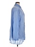 Tianello 100% Rayon Blue Long Sleeve Button-Down Shirt Size XL - photo 4