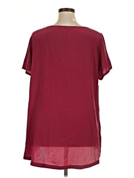 Eileen Fisher Short Sleeve Silk Top (view 2)