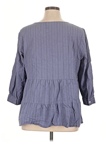 J.Jill 3/4 Sleeve Blouse (view 2)
