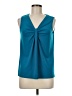Worthington Teal Sleeveless Blouse Size M (petite) - photo 1