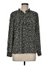 J.Crew Mercantile 100% Polyester Polka Dots Black Long Sleeve Blouse Size 6 - photo 1
