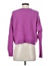 Pilcro 100% Cashmere Purple Cashmere Pullover Sweater Size S - photo 2