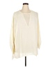City Chic 100% Polyester Ivory 3/4 Sleeve Blouse Size 22 Plus (XL) - photo 1