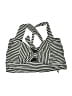 Torrid Stripes Black Swimsuit Top Size 3X Plus (3) - photo 1