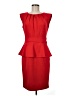 Spense Red Cocktail Dress Size 8 - photo 1
