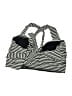 Torrid Stripes Black Swimsuit Top Size 3X Plus (3) - photo 2