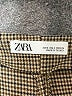 Zara Houndstooth Gray Casual Pants Size S - photo 7