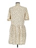 Shein 100% Polyester Polka Dots Tan Casual Dress Size 6 - photo 2