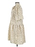 Shein 100% Polyester Polka Dots Tan Casual Dress Size 6 - photo 5